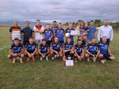 Nădabul a făcut „tripla” în Cupa Satelor la fotbal, Șepreușul și Cermeiul pe podium