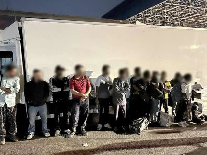 Nădlac: Şaisprezece cetățeni străini, ascunși după un perete dublu