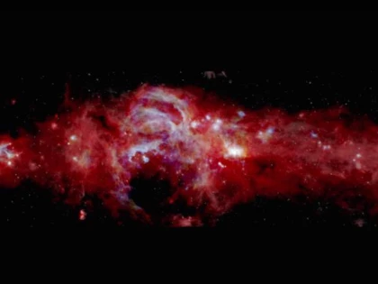 NASA a publicat imagini detaliate cu centrul Căii Lactee