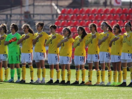 Naționala feminină de fotbal sub 17 ani are dublă amicală cu Bosnia, la Arad
