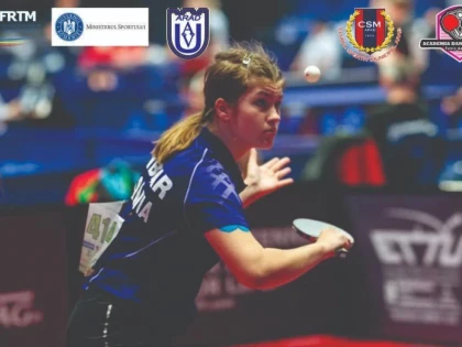 Naționale de tenis de masă la sala UAV: arădencele Sferlea și Strună, printre candidatele la medalii!