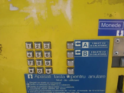 Noi automate de bilete pentru transportul în comun arădean