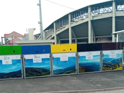 Noi insule ecologice amenajate în zona Calea Aurel Vlaicu
