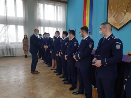 Noi ofițeri la IPJ Arad