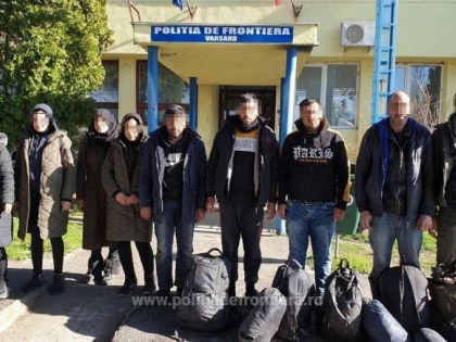 Nouă cetățeni sirieni, opriți  la frontiera cu Ungaria 