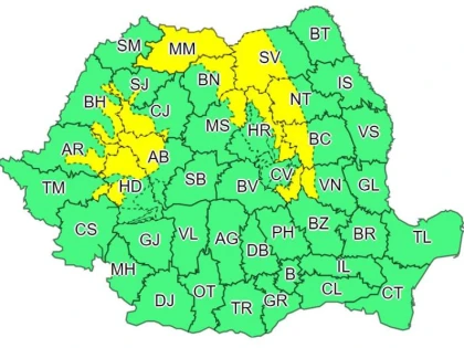 Nu scăpăm de iarnă. Cod galben pentru județul Arad, din această noapte
