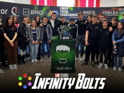 O altă echipă de Robotică, de la același liceu, este pe cale de a repeta performanța uriașă. Au nevoie însă de sponsorizare