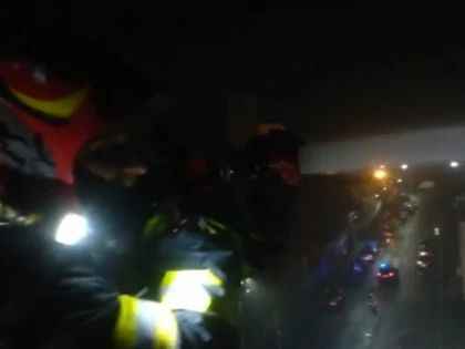 O biserică penticostală din municipiu, mistuită de flăcări