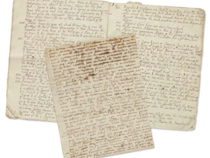 O colecţie de însemnări inedite ale lui Isaac Newton, vândută pentru 380.000 de lire sterline