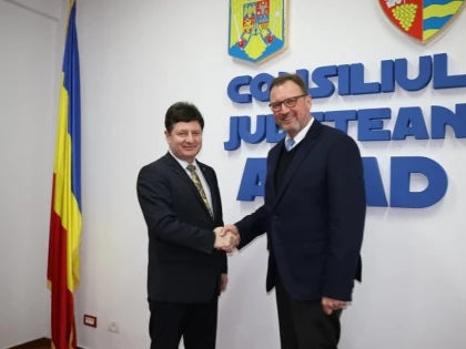 O delegație a Districtului Tübingen, în vizită la CJA
