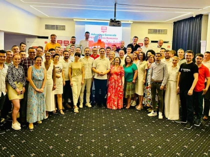 O delegație a PES activists Arad a fost prezentă la a XI-a ediție a Universității Europene de Vară PES activists România