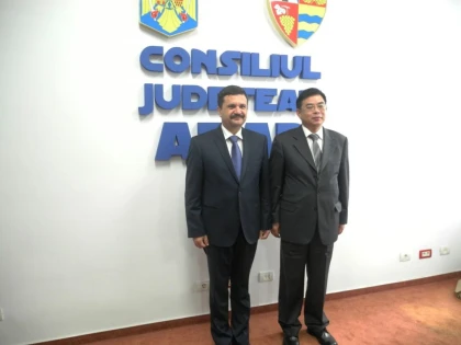 O DELEGATIE CHINEZA A VIZITAT ARADUL