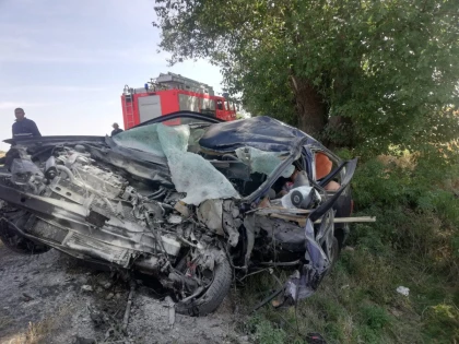 O femeie și-a pierdut viața, între Nădlac și Pecica, după ce a intrat cu mașina într-un copac