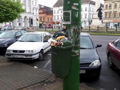 O firmă cu cifră de afaceri zero și un angajat vrea să salubrizeze Aradul