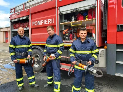 O nouă autospecială de stingere a intrat în dotarea ISU