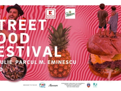 O nouă ediție a Street FOOD Festival va avea loc la Arad, în Parcul Mihai Eminescu