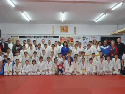 O nouă sală de judo în Arad, la bazinul „Delfinul”