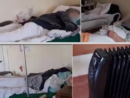 O pacientă de la Spitalul Municipal Arad, despre frigul din saloane: "Este inuman ce se întâmplă. Mă simt ca la morgă"