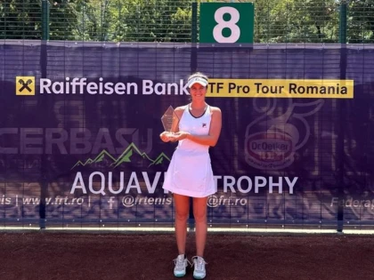 Oana Simion, tenismena de la Sportsin Arad, a câștigat turneul ITF de la București