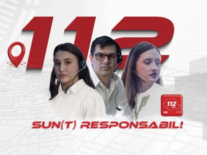 Obiective din municipiu, iluminate în roșu de Ziua Europeană a Numărului de Urgență 112