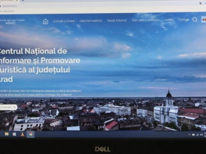 Oferta turistică a Județului Arad, prezentată printr-un site modern