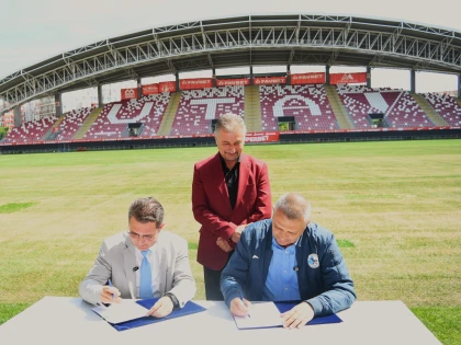 Oficial: Arena Francisc Neuman va găzdui meciurile echipei Corvinul Hunedoara