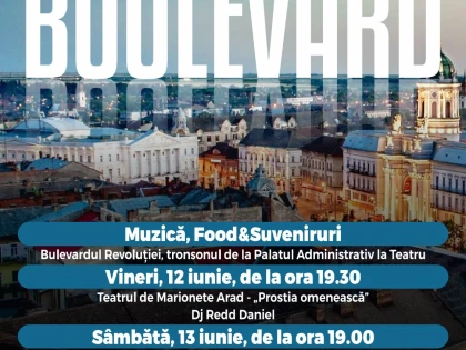 Open Boulevard, ediția 2026 - Muzică, food și alte atracții, în centrul Aradului