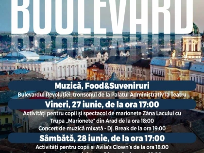 Open Boulevard, ediția a II-a, în centrul Aradului