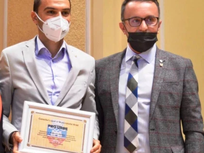 Ovidiu Haţegan a primit Titlul „Pro Urbe” şi se pregăteşte de CFR - FCSB!
