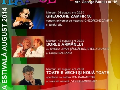 OVIDIU LIPAN TANDARICA SI STELU ENACHE PREZENTI LA TEATRUL DE VARA ETHOS