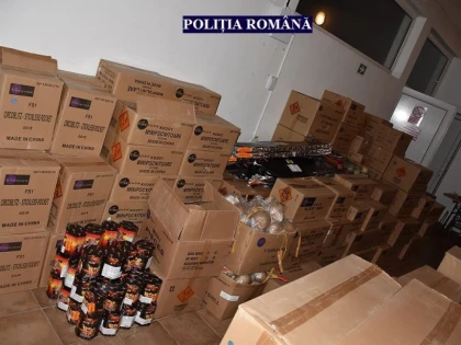Pâncota - raiul traficanților de articole pirotehnice