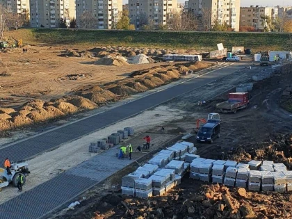 Parcul în construcție din Micălaca zona 300 este un model de dezvoltare pentru Arad