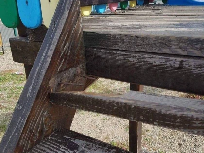 Parcurile din Alfa, un adevărat pericol pentru copii (FOTO)