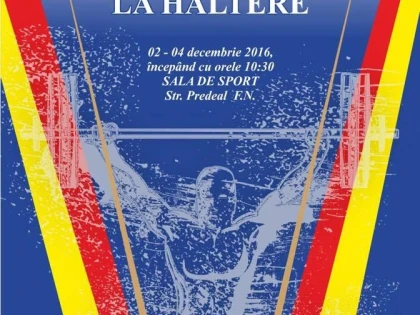 Participare internaţională la Cupa CSM Arad la haltere