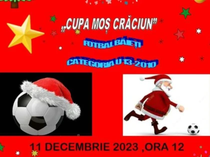 Participare record la a 16-a ediție a Cupei Moș Crăciun la fotbal
