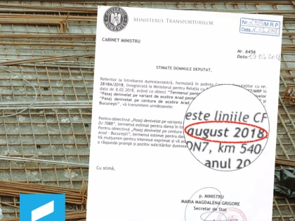 Pasajul de la CET primește o nouă amânare