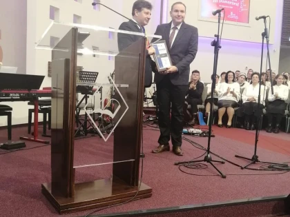 Pastorului Sorin Ignat a primit Distincția Bene Merenti