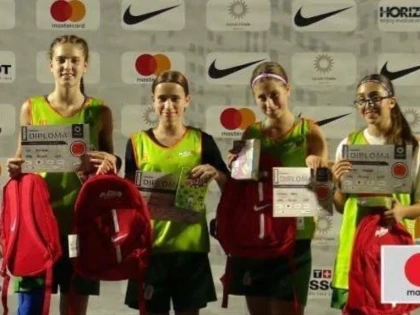 Patru baschetbaliste de la CSȘ Gloria au fost finaliste pe Bega, la Sport Arena Streetball
