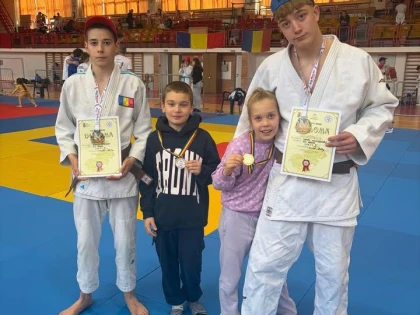 Patru medalii pentru sportivii de la CSS „Gloria” Arad la International Judo Cup Satu Mare