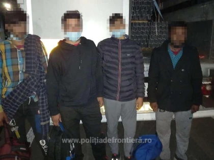 Patru pakistanezi, depistați într-un TIR de către polițiștii de frontieră arădeni