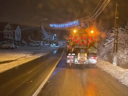 Patru utilaje de deszăpezire pentru drumurile naționale din Arad
