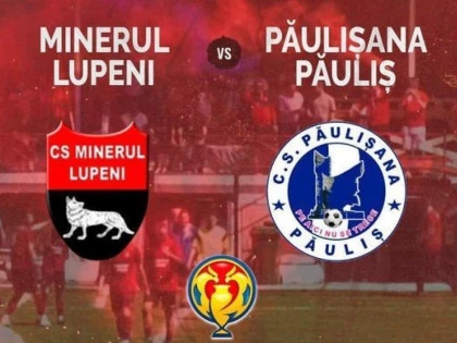 Păulișul încearcă să scrie istorie în fieful favoritei din Lupeni, pentru a intra în faza națională a Cupei