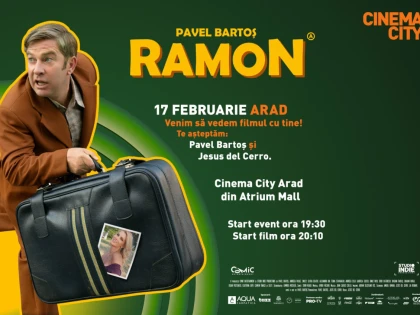 Pavel Bartoș vine la Arad cu filmul „Ramon”