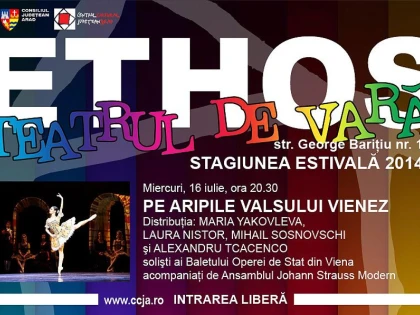„PE ARIPILE DANSULUI VIENEZ“, LA TEATRUL DE VARA