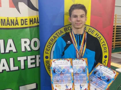 Pe urmele tatălui: Daniel Jigău, triplu medaliat naţional la seniori