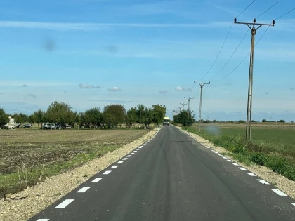 Pecica: Drumul ce leagă localitățile Sederhat și Turnu de orașul Pecica a fost recepționat!