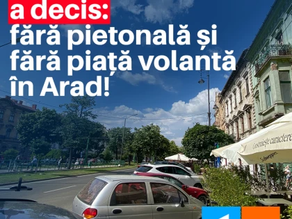 Pentru PNL, proiectele Aradului nu contează!