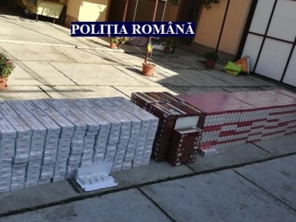 Percheziții domiciliare la Șiad! Polițiștii au găsit peste 160.000 de țigarete și 680 de litri de alcool