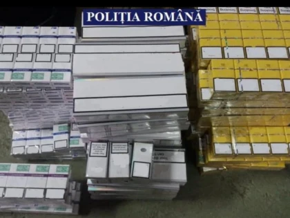 Percheziții în Arad și Semlac! Trei bărbați, reținuți pentru contrabandă cu țigări