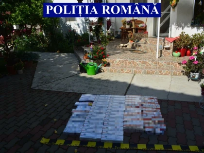 Percheziții în imobilele unui bărbat din Ineu, care comercializa țigări netimbrate